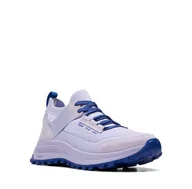 Półbuty damskie - Clarks Atl Trek Knit [Lilac Waterproof] - Rozmiar 38 - miniaturka - grafika 1