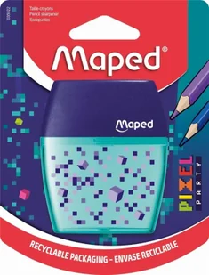 Temperówka Shaker Pixel 2 otwory MAPED - Przybory szkolne - miniaturka - grafika 1