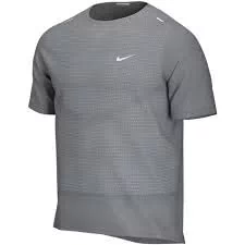 Nike Męski T-Shirt Dri-Fit Rise 365, Szary, XL - Koszulki męskie - miniaturka - grafika 1