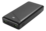 Powerbanki - Deltaco PB-C1002 bank mocy Litowo-jonowa (Li-Ion) 30000 mAh Czarny - miniaturka - grafika 1