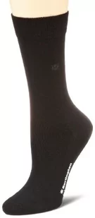 Burlington Kobiety Skarpety Bloomsbury W SO Wełna, Bawełna jednokolorowe 1 Para, Czarny (Black 3000), 36-41 - Skarpetki damskie - miniaturka - grafika 1