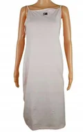 Sukienki - Sukienka letnia Tommy Jeans -Midi Dress- DW0DW15874-TJ9 Faint Pink - roz. L - miniaturka - grafika 1