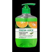 Mydła - Fresh Juice Kremowe mydło w płynie Green Tangerine & Palmarosa z Olejkiem z Trawy Cytrynowej 460 ml - miniaturka - grafika 1