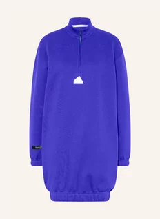 Sukienki - Adidas Sukienka Dresowa Sportswear blau - grafika 1