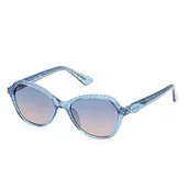 Okulary przeciwsłoneczne - Guess Okulary damskie, Blue/Other, 48/15/130 - miniaturka - grafika 1