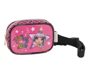 RAINBOW HIGH - Idealna torba na ramię, jak torba szkolna, z schowkiem na przedmioty i etui na monety z regulowanym zapięciem na zamek i paskiem - 22x13Hx5 Cm - Fuchsia - Torebki damskie - miniaturka - grafika 1