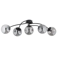 Lampy sufitowe - Niecodzienna lampa sufitowa w czarnym kolorze AL 63241 z serii GILIAN - miniaturka - grafika 1