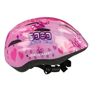Kaski rowerowe - DUNLOP Kask dziecięcy (Różowy) 10_20486 - miniaturka - grafika 1