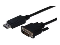 Adaptery i przejściówki - Digitus Kabel adapter DisplayPort z zatrzaskiem 1080p 60Hz FHD Typ DP/DVI-D (24+1) M/M 5m AK-340301-050-S - miniaturka - grafika 1