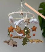 Karuzele dla niemowląt - Karuzela do łóżeczka - lesna - miniaturka - grafika 1