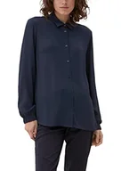 Bluzki damskie - s.Oliver Bernd Freier GmbH & Co. KG Bluzka damska z długim rękawem, niebieska, 48, niebieski, 48 - miniaturka - grafika 1