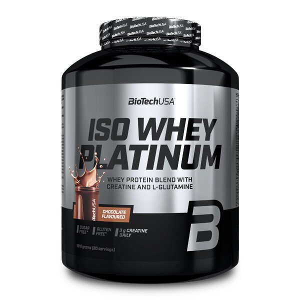 BioTech USA Iso Whey Platinum 1816 g truskawka