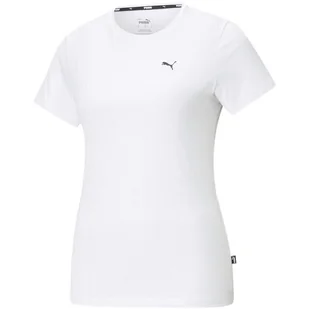Koszulka treningowa damska Puma ESS Small Logo Tee - Koszulki sportowe damskie - miniaturka - grafika 1