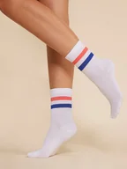 Skarpetki damskie - Skarpetki w kolorowe paski SK029 - Gabriella - miniaturka - grafika 1