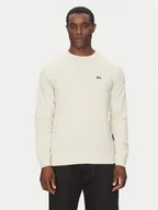 Bluzy męskie - Quiksilver Bluza EQYFT04953 Beżowy Regular Fit - miniaturka - grafika 1