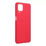 Etui i futerały do telefonów - Forcell Futerał SOFT do SAMSUNG Galaxy A12 czerwony - miniaturka - grafika 1