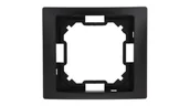 Klawisze i ramki - Simon Basic Ramka 1-krotna Neos IP20 czarny mat BMRC1/49 - miniaturka - grafika 1