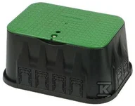 Inne akcesoria do nawadniania - Skrzynka zaworowa prostokątna z zamknięciem na śrubę (VBA02675) - miniaturka - grafika 1