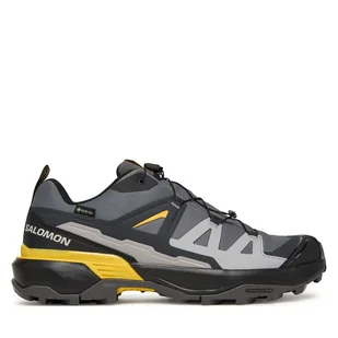 Trekkingi Salomon X Ultra 360 Gore-Tex L47740300 Szary - Buty trekkingowe męskie - miniaturka - grafika 1