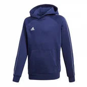 Bluzy sportowe męskie - Adidas Core 18 Training sweter z kapturem dzieci, wielokolorowa, 116 CV3430 - miniaturka - grafika 1