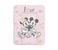 Przewijaki - Ceba Baby przewijak miękki na komodę 50x70 Disney Minnie & Mickey Pink - miniaturka - grafika 1