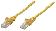 Kable miedziane - Intellinet Cat5e, SFTP, 0,25 m 0,25 m Cat5e SF/UTP (S-FTP) Yellow Networking Cable – kabel sieciowy (SFTP, 0,25 m, 0,25 m, Cat5e, RJ-45, RJ-45, SF/UTP (S-FTP), Male/Male) - miniaturka - grafika 1