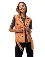 Kamizelki damskie - Desires Kamizelka damska Tabarak, Karmelowy Brąz, L - miniaturka - grafika 1