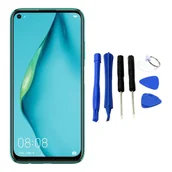 Części serwisowe do telefonów - EKRAN LCD DOTYK DO HUAWEI P40 LITE JNY-LX1 CZARNY - miniaturka - grafika 1