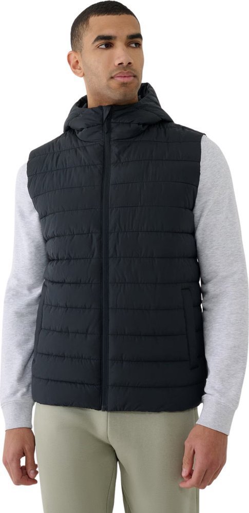 Kamizelka męska 4F M192 czarna 4FWSS25TVJAM192 20S M