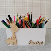 Przyborniki na biurko - Przybornik na kredki O2K10 - miniaturka - grafika 1