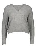 Swetry damskie - ONLY Sweter w kolorze szarym - miniaturka - grafika 1