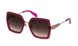 Okulary JUST CAVALLI SJC041-5309RV. Okulary przeciwsłoneczne, Kolor czerwony. Kobieta. - Okulary przeciwsłoneczne - miniaturka - grafika 1