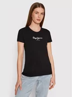 Koszulki i topy damskie - Pepe Jeans Koszulka Damska T-shirt Biały Xxs - miniaturka - grafika 1