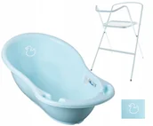 Wanienki dla dzieci - WANIENKA DLA DZIECKA DO KĄPIELI TEGA BABY "ZESTAW 2w1" WANNA 102cm + STOJAK - miniaturka - grafika 1