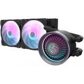 Chłodzenie procesora - Chłodzenie wodne DARKFLASH Nebula DN-240 ARGB Czarny - miniaturka - grafika 1