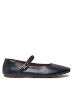 Baleriny - Tommy Hilfiger Baleriny Maryjane FW0FW08294 Czarny - miniaturka - grafika 1