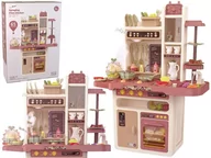 Zabawki AGD - Kuchnia z wodą i parą wodną - Leantoys - miniaturka - grafika 1