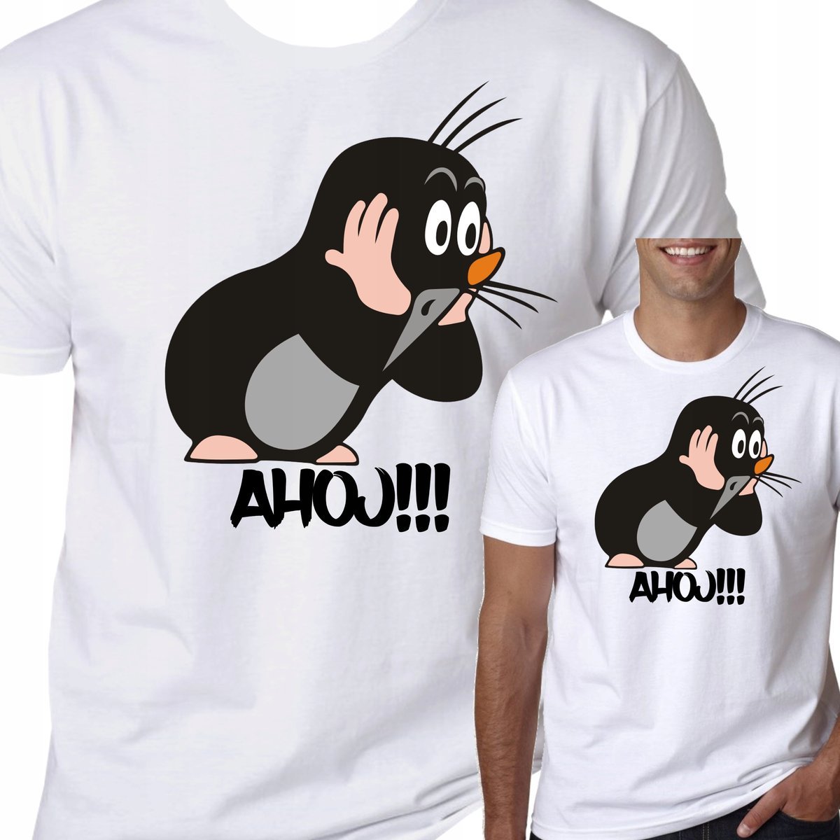 T-Shirt KOSZULKA KRECIK BAJKA SĄSIEDZI L 0450