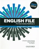 Pozostałe książki - Oxford University ELT English File: Pre-intermediate. MultiPACK A with iTutor and iChecker - miniaturka - grafika 1
