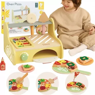 CLASSIC WORLD Drewniany Piec do Pizzy Oven Pizza 3+ FSC - Łamigłówki - miniaturka - grafika 1