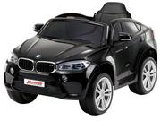 Pojazdy elektryczne dla dzieci - Import LEANToys Auto na Akumulator BMW X6 Czarny Lakierowany - miniaturka - grafika 1