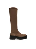 Kozaki damskie - MEXX Kozaki CEO-MI001805243W-01 Brązowy - miniaturka - grafika 1