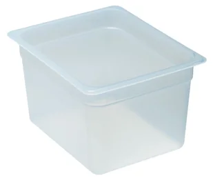 Pojemnik GN 1/2 z przezroczystego polipropylenu, Cambro, GN 1/2, 11,7L, transparentny, 325x260x(H)200mm - Akcesoria gastronomiczne - miniaturka - grafika 1