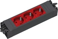 Gniazdka elektryczne - Bachmann BACHMANN STEUNSTEUN 3xCEE7/3 rt GST18 - miniaturka - grafika 1