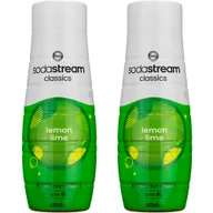 Syropy i koncentraty owocowe - Syrop SodaStream Cytryna Limonka 440ml x2 - miniaturka - grafika 1