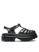 Buty dla dziewczynek - Melissa Sandały Possession Platform Ii Ad 35818 Czarny - miniaturka - grafika 1