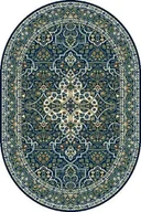 Dywany - Dywan FD Standard LAURUS granat owal - miniaturka - grafika 1