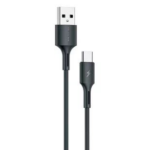 WK Design YouPin kabel przewód USB - USB Typ C 3A 1m czarny (WDC-136a) - Kable USB - miniaturka - grafika 1