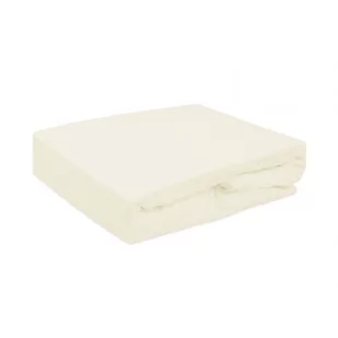 Darymex Prześcieradło z gumką Frotte ecru 130/140x200 cm 5907761022966 - Prześcieradła - miniaturka - grafika 1