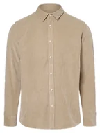Koszule męskie - Selected - Koszula męska SLHRegowen, beżowy - miniaturka - grafika 1